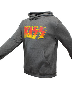 Band Merchandise Kapuzenpullover mit KISS-Logo Band Merchandise Kapuzenpullover mit KISS-Logo