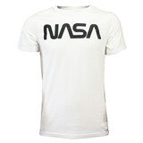 NASA NASA Logo T-Shirt Wit NASA NASA Logo T-Shirt Wit