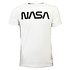 NASA-Logo-T-Shirt Weiß