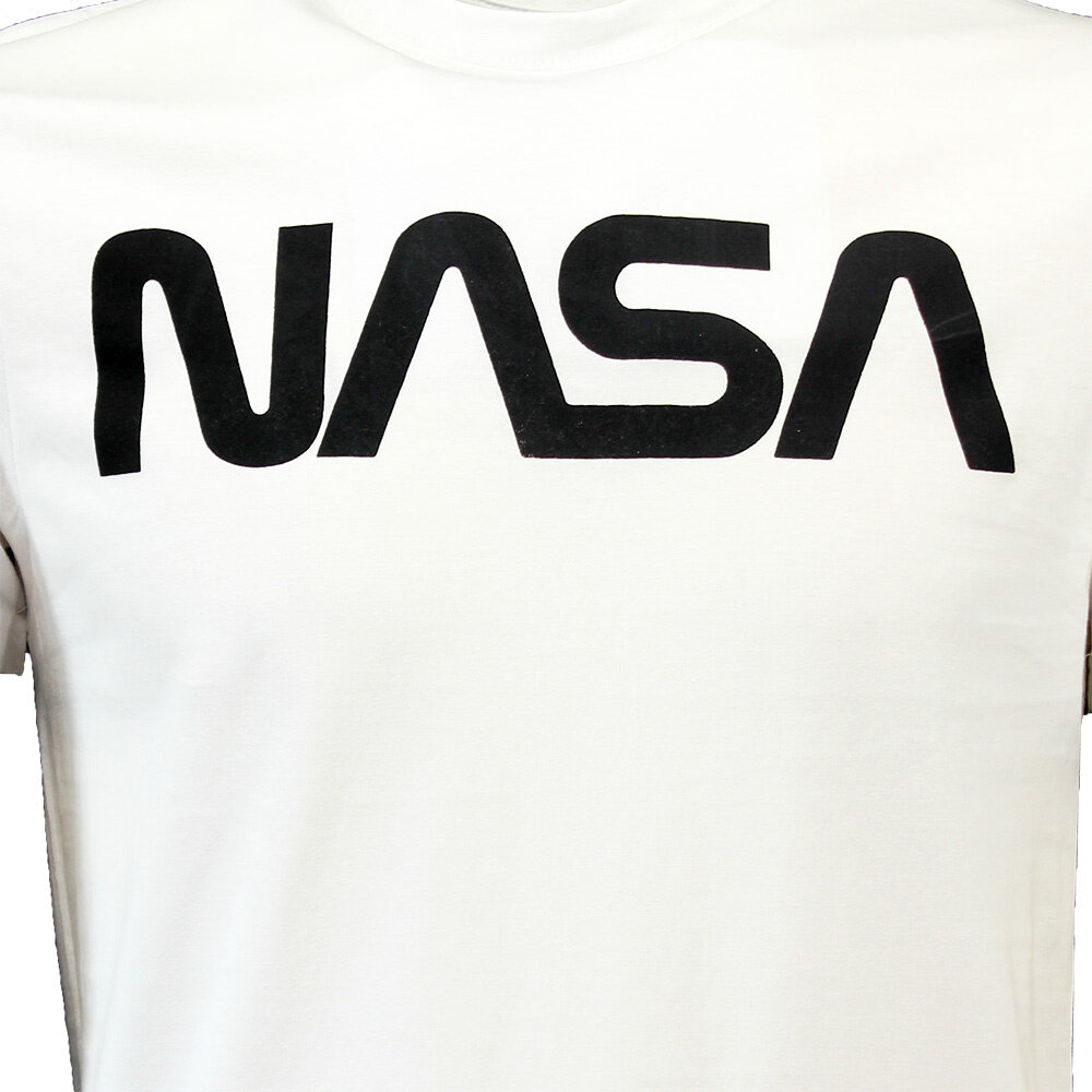 NASA NASA-Logo-T-Shirt weiß – offizielles Merchandise NASA NASA-Logo-T-Shirt weiß – offizielles Merchandise
