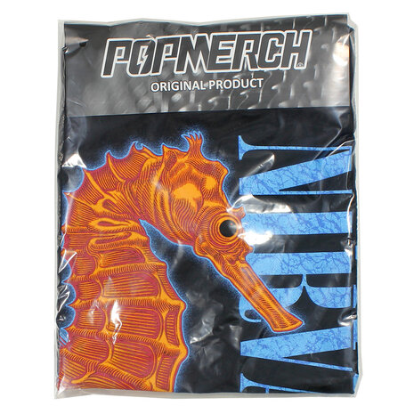 Band Merchandise Nirvana Seepferdchen T-Shirt – Offizielles Merchandise Band Merchandise Nirvana Seepferdchen T-Shirt – Offizielles Merchandise