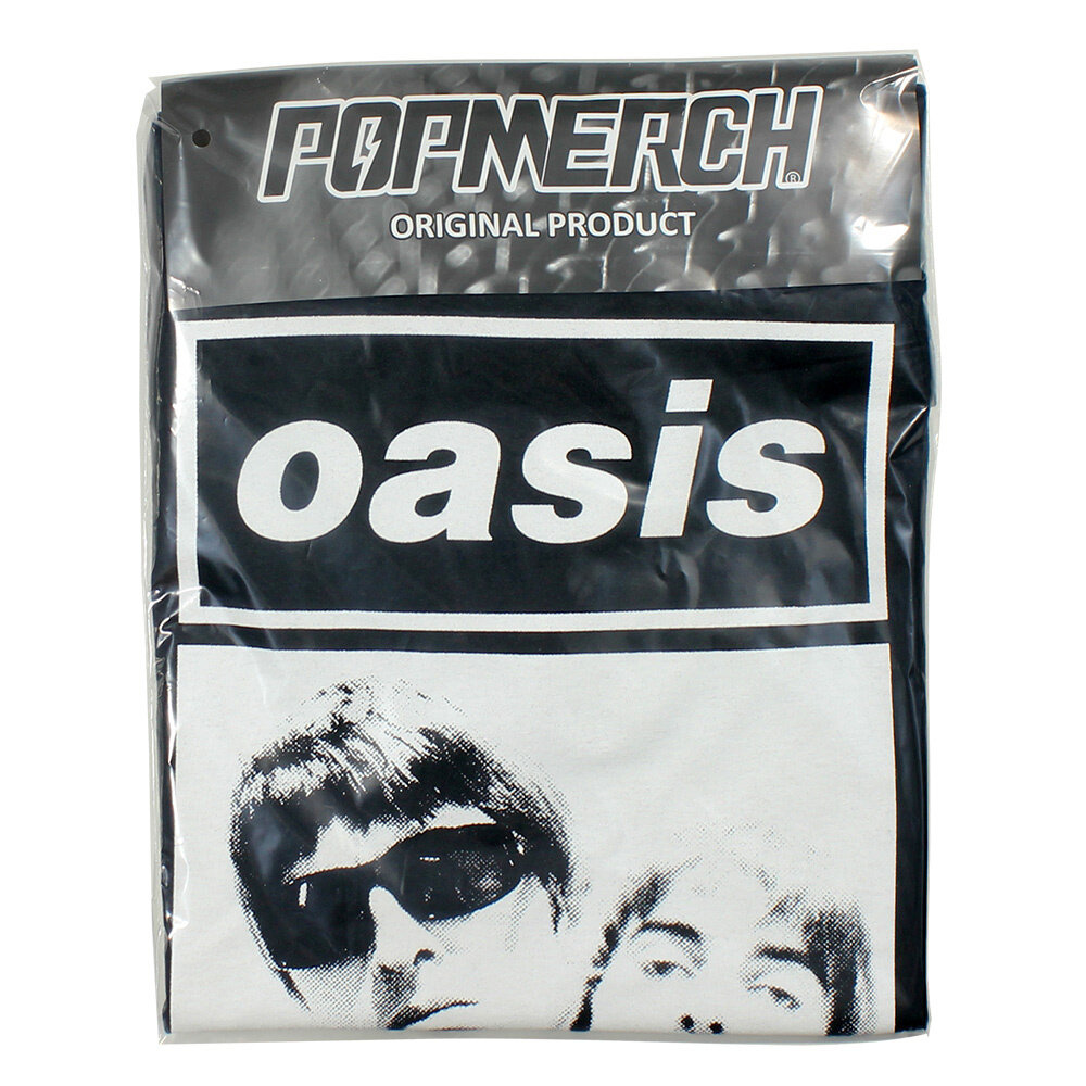 Band Merchandise Oasis Liam und Noel Gallagher Foto-T-Shirt – offizielles Merchandise Band Merchandise Oasis Liam und Noel Gallagher Foto-T-Shirt – offizielles Merchandise