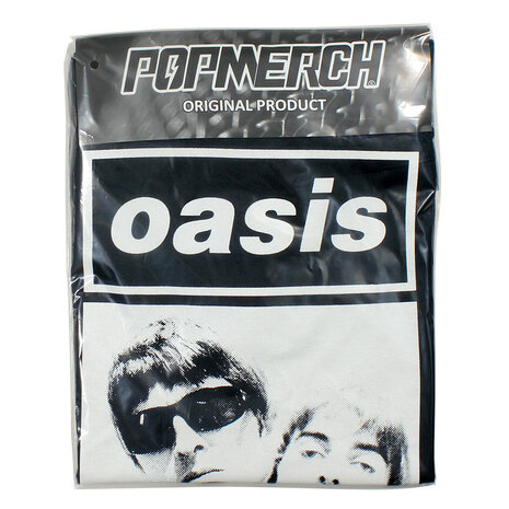 Band Merchandise Oasis Liam und Noel Gallagher Foto-T-Shirt – offizielles Merchandise Band Merchandise Oasis Liam und Noel Gallagher Foto-T-Shirt – offizielles Merchandise