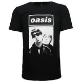 Band Merchandise Oasis Liam and Noel Gallagher Photo T-Shirt Band Merchandise Oasis Liam and Noel Gallagher Photo T-Shirt