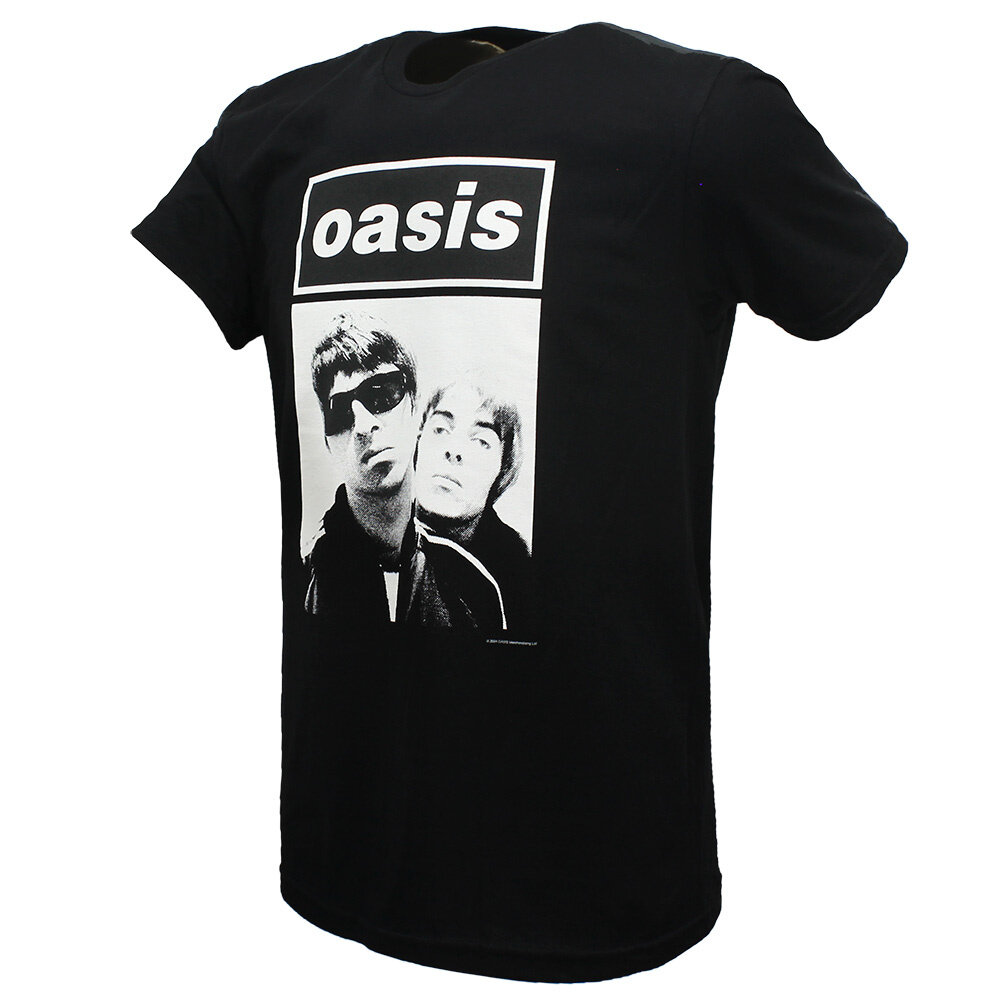 Band Merchandise Oasis Liam und Noel Gallagher Foto-T-Shirt – offizielles Merchandise Band Merchandise Oasis Liam und Noel Gallagher Foto-T-Shirt – offizielles Merchandise