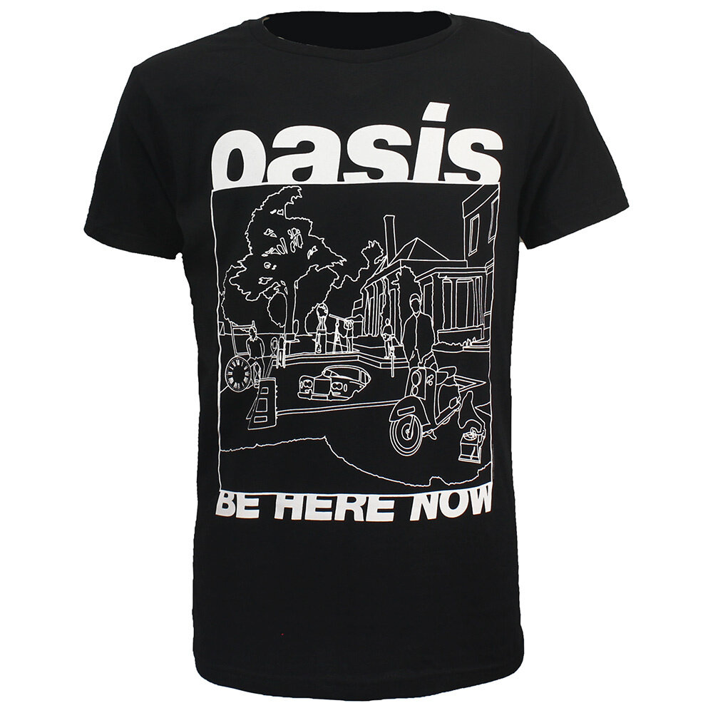 Band Merchandise Oasis Be Here Now T-Shirt – Offizielles Merchandise Band Merchandise Oasis Be Here Now T-Shirt – Offizielles Merchandise