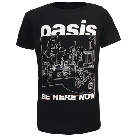 Band Merchandise Oasis Be Here Now T-Shirt – Offizielles Merchandise Band Merchandise Oasis Be Here Now T-Shirt – Offizielles Merchandise
