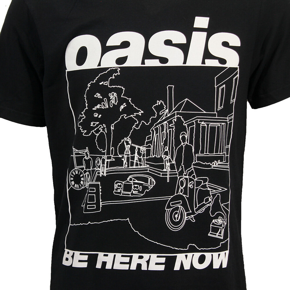 Band Merchandise Oasis Be Here Now T-Shirt – Offizielles Merchandise Band Merchandise Oasis Be Here Now T-Shirt – Offizielles Merchandise
