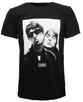 Band Merchandise Oasis Noel and Liam T-Shirt Band Merchandise Oasis Noel and Liam T-Shirt