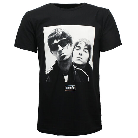 Band Merchandise Oasis Noel and Liam T-Shirt - Officiële Merchandise Band Merchandise Oasis Noel and Liam T-Shirt - Officiële Merchandise