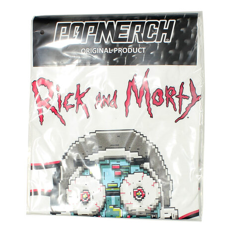 Rick and Morty Rick and Morty Aw Geez T-Shirt White - Official Merchandise