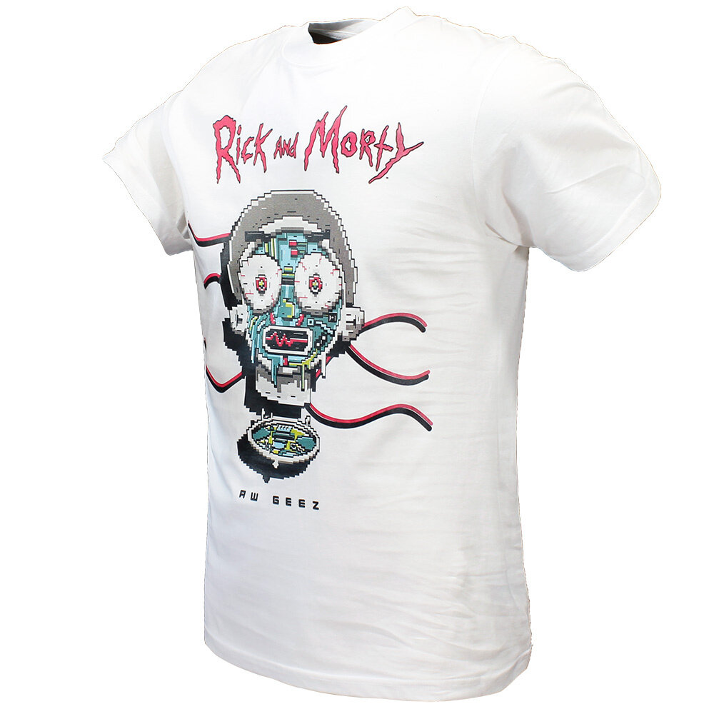 Rick and Morty Rick and Morty Aw Geez T-Shirt Weiß – Offizielles Merchandise Rick and Morty Rick and Morty Aw Geez T-Shirt Weiß – Offizielles Merchandise