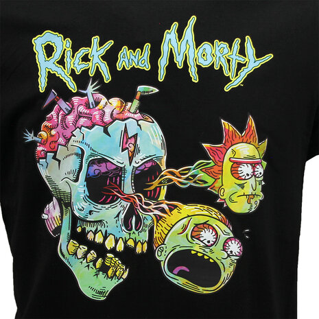 Rick and Morty Rick and Morty Hardy Style T-Shirt - Officiële Merchandise