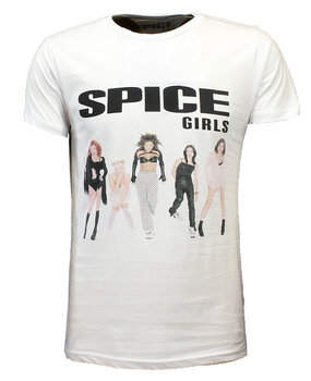 Band Merchandise The Spice Girls Group Pose T-Shirt Band Merchandise The Spice Girls Group Pose T-Shirt