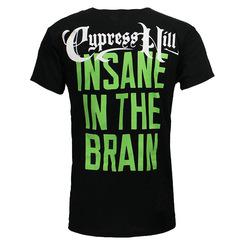 Band Merchandise Cypress Hill Insane In The Brain T-Shirt - Officiële Merchandise Band Merchandise Cypress Hill Insane In The Brain T-Shirt - Officiële Merchandise