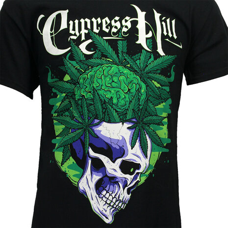 Band Merchandise Cypress Hill Insane In The Brain T-Shirt - Officiële Merchandise Band Merchandise Cypress Hill Insane In The Brain T-Shirt - Officiële Merchandise