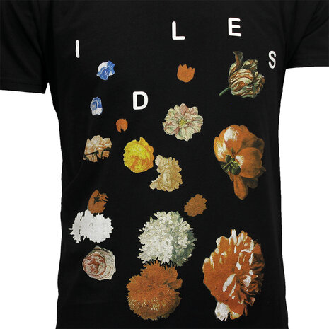 Band Merchandise Idles Flowers T-Shirt – Offizielles Merchandise Band Merchandise Idles Flowers T-Shirt – Offizielles Merchandise
