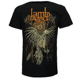 Band Merchandise Lamb of God Crow Skeleton T-Shirt Band Merchandise Lamb of God Crow Skeleton T-Shirt