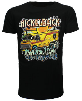 Band Merchandise Nickelback Get Rollin' T-Shirt Band Merchandise Nickelback Get Rollin' T-Shirt