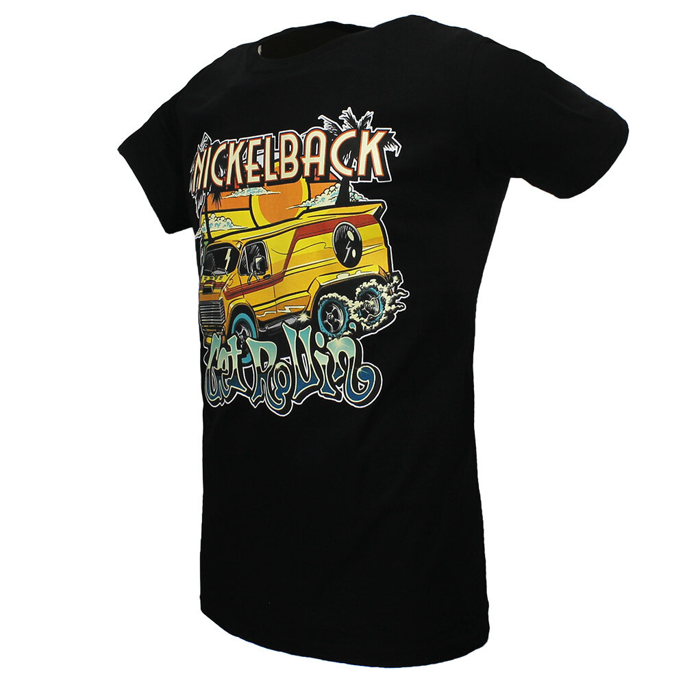 Band Merchandise Nickelback Get Rollin' T-Shirt – Offizielles Merchandise Band Merchandise Nickelback Get Rollin' T-Shirt – Offizielles Merchandise