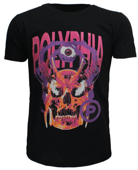 Band Merchandise Polyphia Vibrant Skull T-Shirt Band Merchandise Polyphia Vibrant Skull T-Shirt