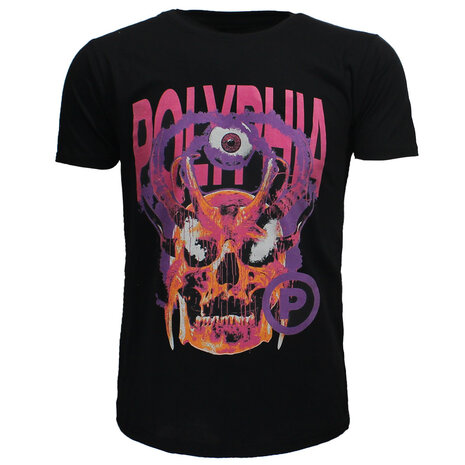 Band Merchandise Polyphia Vibrant Skull T-Shirt – Offizielles Merchandise | Popmerch.com Band Merchandise Polyphia Vibrant Skull T-Shirt – Offizielles Merchandise | Popmerch.com