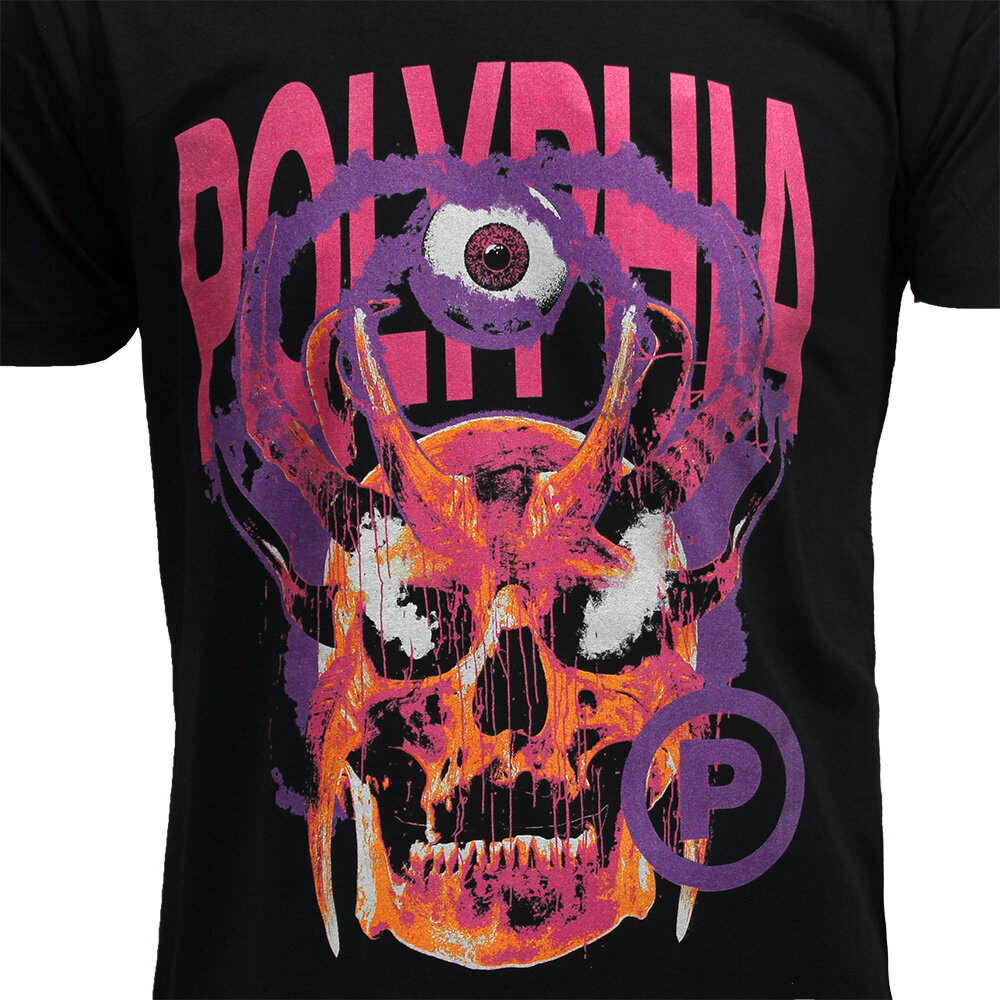 Band Merchandise Polyphia Vibrant Skull T-Shirt – Offizielles Merchandise | Popmerch.com Band Merchandise Polyphia Vibrant Skull T-Shirt – Offizielles Merchandise | Popmerch.com