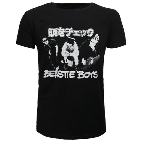 Band Merchandise The Beastie Boys Check Your Head Japanese T-Shirt - Officiële Merchandise Band Merchandise The Beastie Boys Check Your Head Japanese T-Shirt - Officiële Merchandise