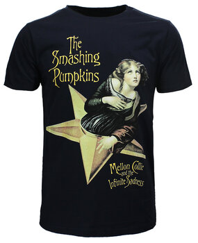 Band Merchandise The Smashing Pumpkins Mellon Collie T-Shirt Band Merchandise The Smashing Pumpkins Mellon Collie T-Shirt