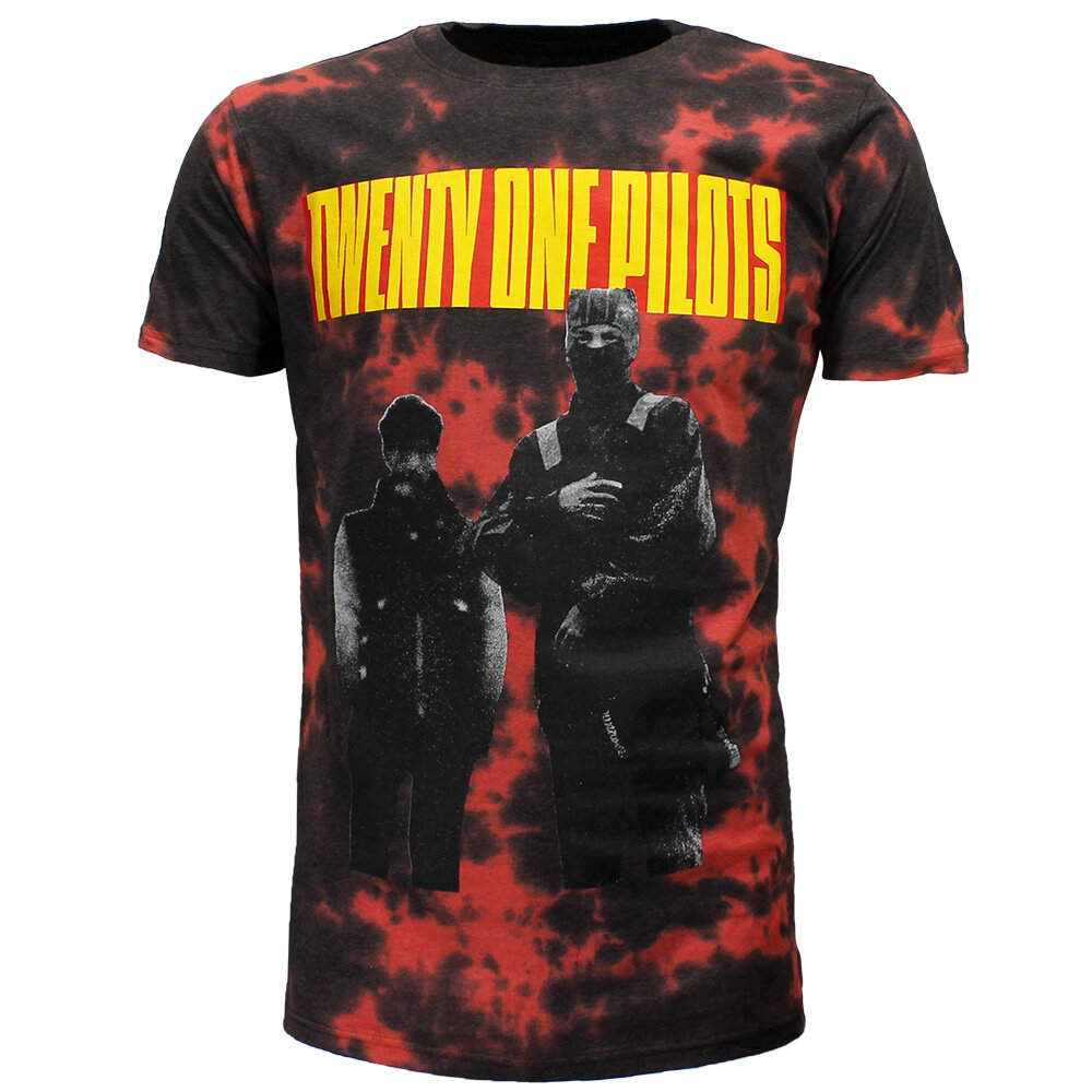Band Merchandise Twenty One Pilots Dip Dye T-Shirt - Officiële Merchandise Band Merchandise Twenty One Pilots Dip Dye T-Shirt - Officiële Merchandise