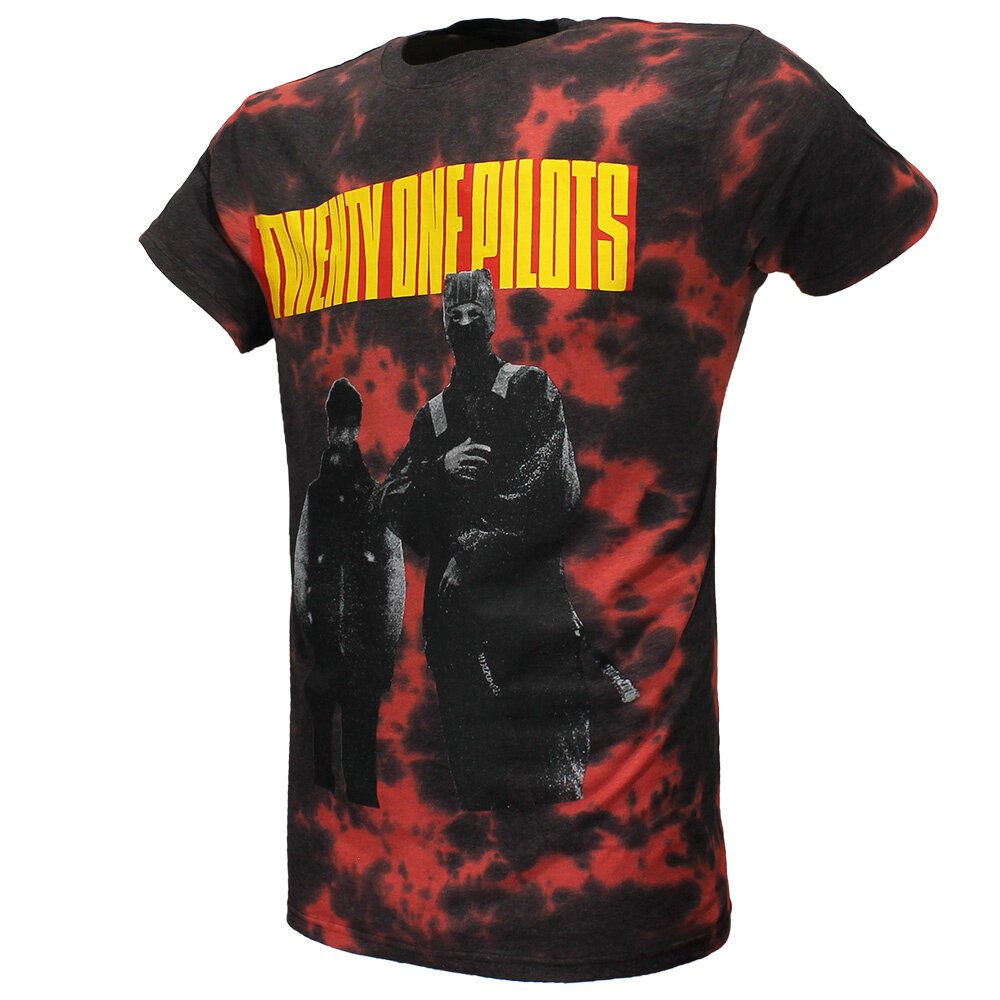 Band Merchandise Twenty One Pilots Dip Dye T-Shirt - Officiële Merchandise Band Merchandise Twenty One Pilots Dip Dye T-Shirt - Officiële Merchandise