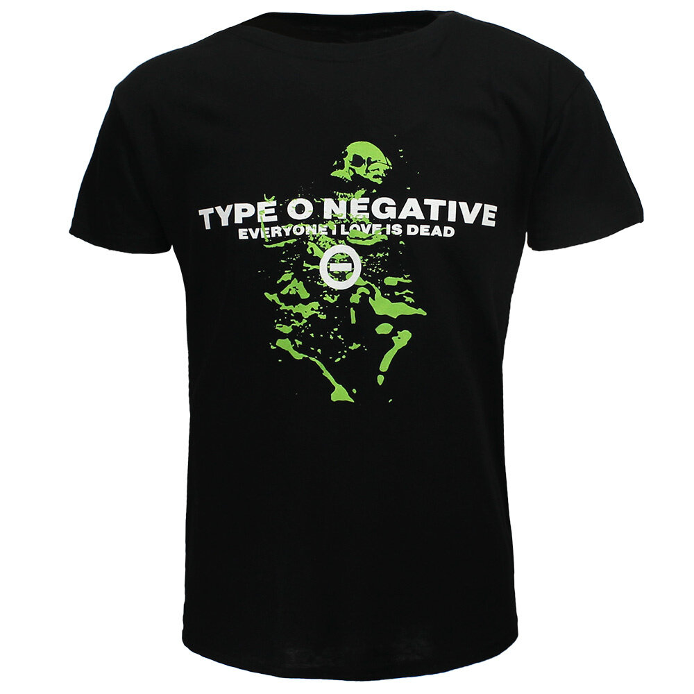 Band Merchandise Type O Negative „Everybody I Love Is Dead“-T-Shirt – offizielles Produkt Band Merchandise Type O Negative „Everybody I Love Is Dead“-T-Shirt – offizielles Produkt