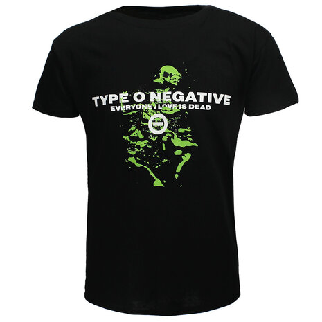 Band Merchandise Type O Negative „Everybody I Love Is Dead“-T-Shirt – offizielles Produkt Band Merchandise Type O Negative „Everybody I Love Is Dead“-T-Shirt – offizielles Produkt