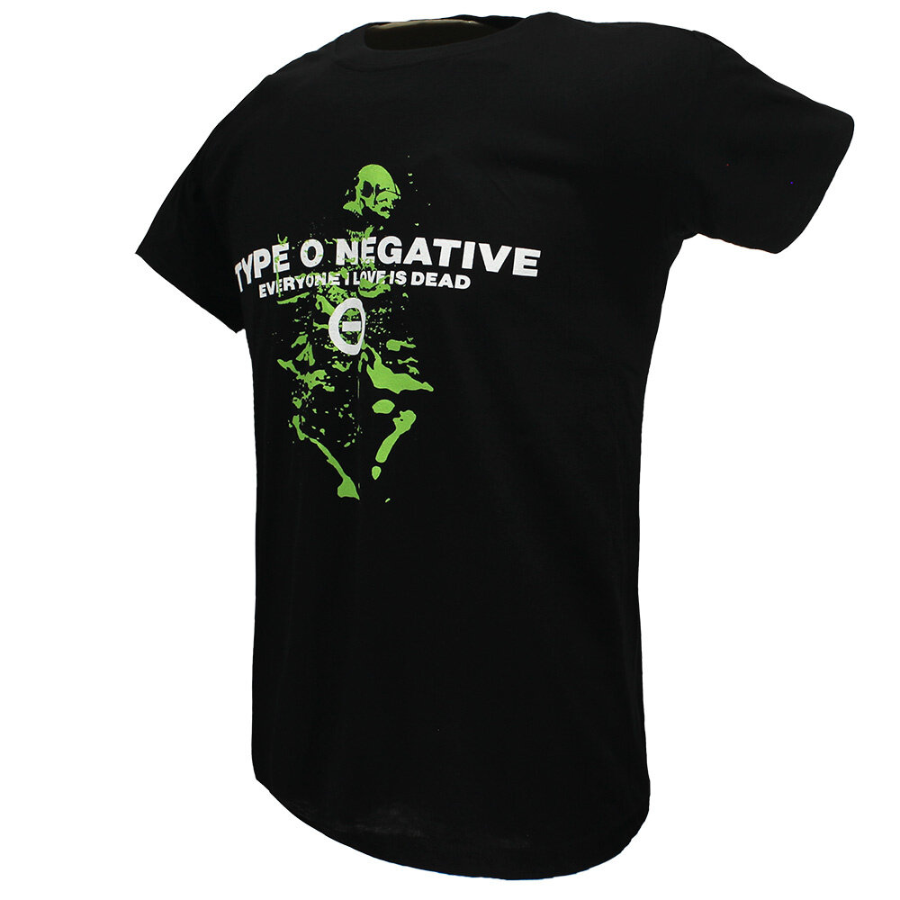 Band Merchandise Type O Negative „Everybody I Love Is Dead“-T-Shirt – offizielles Produkt Band Merchandise Type O Negative „Everybody I Love Is Dead“-T-Shirt – offizielles Produkt