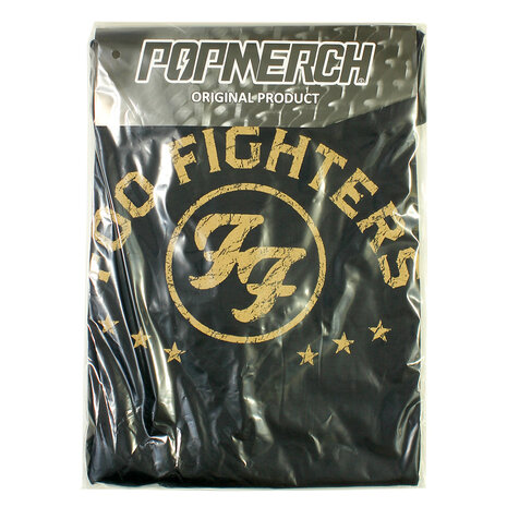 Band Merchandise Foo Fighters Arched Stars Logo T-Shirt - Officiële Merchandise Band Merchandise Foo Fighters Arched Stars Logo T-Shirt - Officiële Merchandise