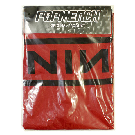 Band Merchandise Nine Inch Nails Raglan Style Logo T-Shirt - Officiële Merchandise Band Merchandise Nine Inch Nails Raglan Style Logo T-Shirt - Officiële Merchandise