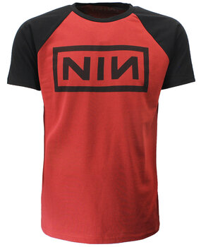 Band Merchandise Nine Inch Nails Raglan-Logo-T-Shirt