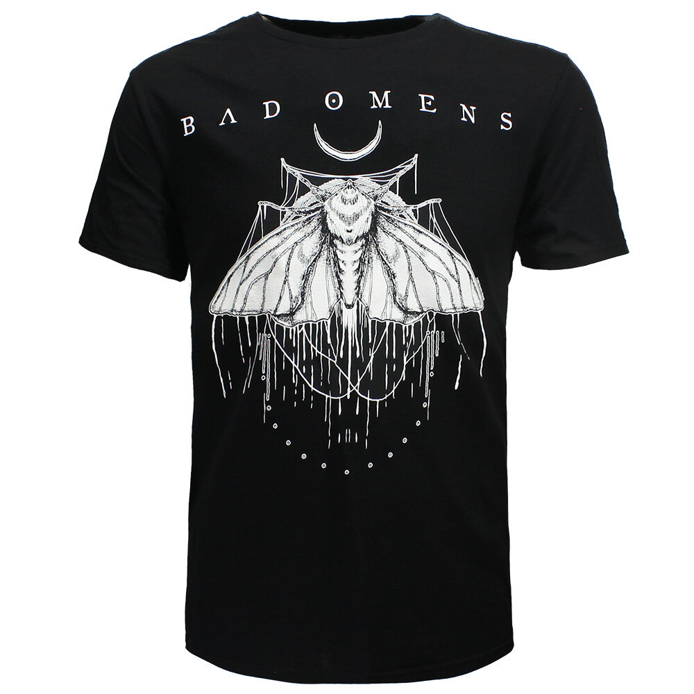 Band Merchandise Bad Omens Moth T-Shirt - Officiële Merchandise Band Merchandise Bad Omens Moth T-Shirt - Officiële Merchandise