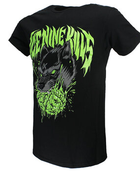 Band Merchandise Ice Nine Kills Wolf T-Shirt Band Merchandise Ice Nine Kills Wolf T-Shirt