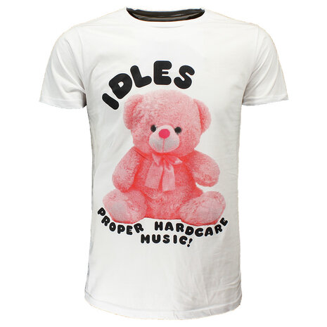 Band Merchandise Idles Proper Hardcore Music T-Shirt - Official Merchandise Band Merchandise Idles Proper Hardcore Music T-Shirt - Official Merchandise