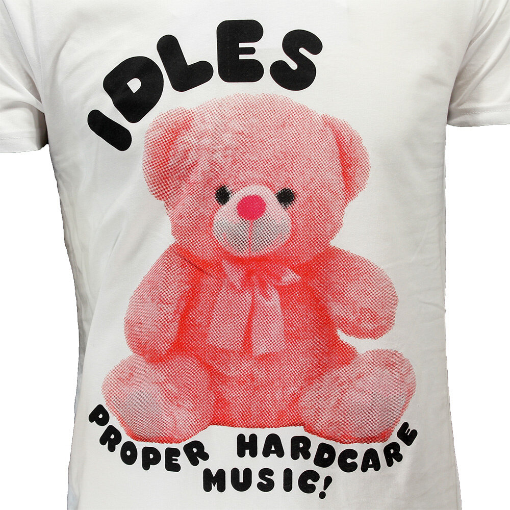 Band Merchandise Idles Proper Hardcore Music T-Shirt - Official Merchandise Band Merchandise Idles Proper Hardcore Music T-Shirt - Official Merchandise