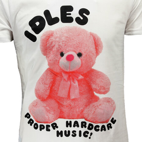 Band Merchandise Idles Proper Hardcore Music T-Shirt - Official Merchandise Band Merchandise Idles Proper Hardcore Music T-Shirt - Official Merchandise