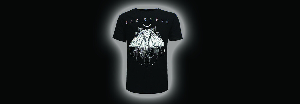 Bad Omens Moth T-Shirt - NIEUW!