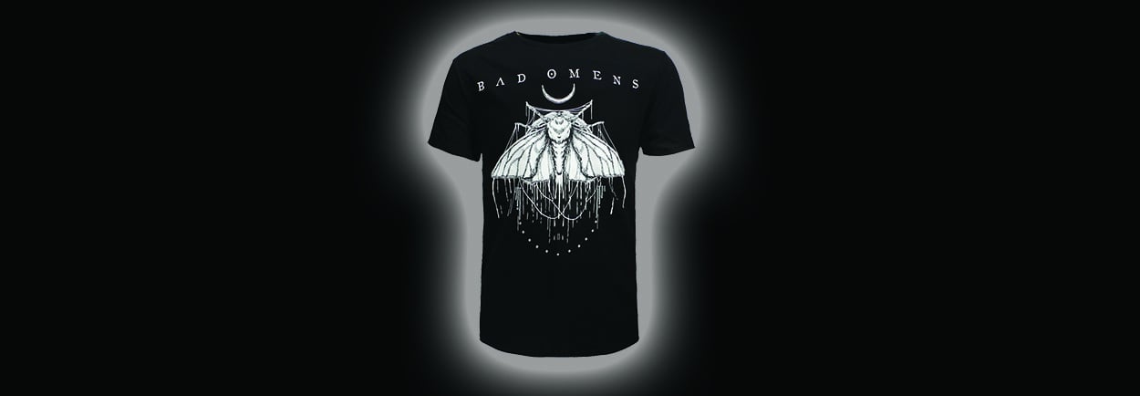Bad Omens Moth T-Shirt - NIEUW!