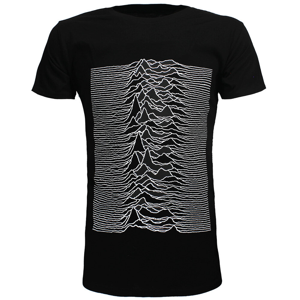 Band Merchandise Joy Division Unknown Pleasures T-Shirt - Official Merchandise Band Merchandise Joy Division Unknown Pleasures T-Shirt - Official Merchandise