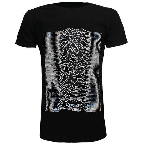 Band Merchandise Joy Division Unknown Pleasures T-Shirt - Official Merchandise Band Merchandise Joy Division Unknown Pleasures T-Shirt - Official Merchandise