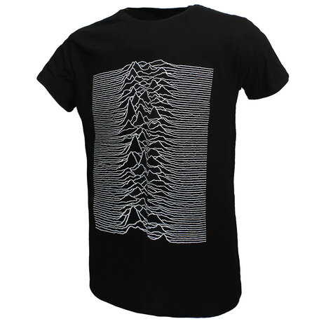 Band Merchandise Joy Division Unknown Pleasures T-Shirt - Official Merchandise Band Merchandise Joy Division Unknown Pleasures T-Shirt - Official Merchandise