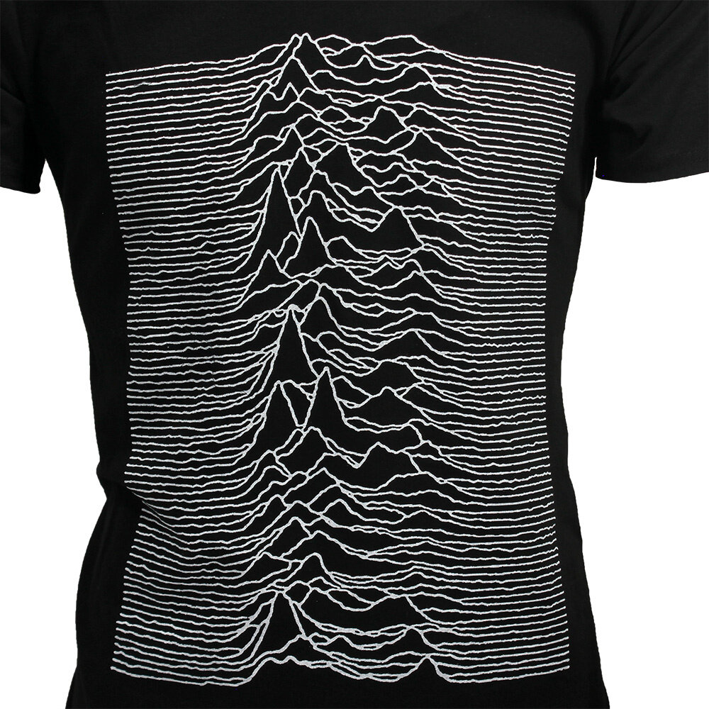 Band Merchandise Joy Division Unknown Pleasures T-Shirt - Official Merchandise Band Merchandise Joy Division Unknown Pleasures T-Shirt - Official Merchandise