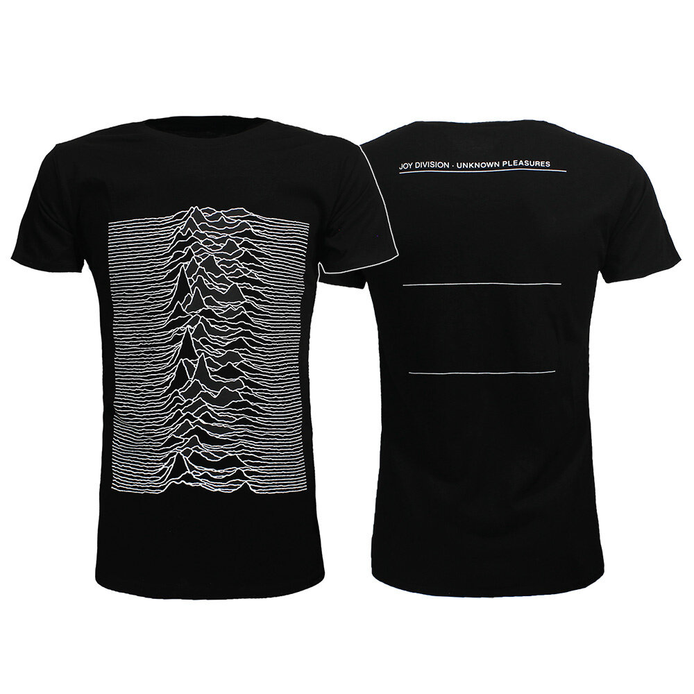 Band Merchandise Joy Division Unknown Pleasures T-Shirt - Official Merchandise Band Merchandise Joy Division Unknown Pleasures T-Shirt - Official Merchandise