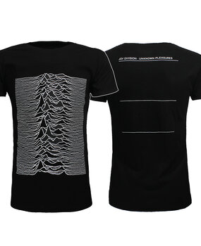 Band Merchandise Joy Division Unknown Pleasures T-Shirt Band Merchandise Joy Division Unknown Pleasures T-Shirt